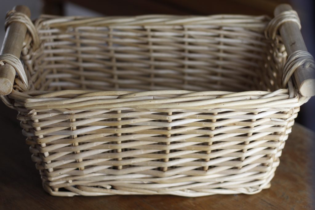picture of unpainted basket 
