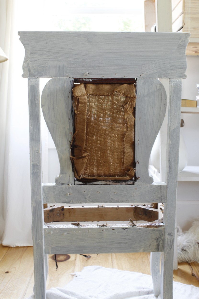 How To Refinish A Chair With Paint therosemarywreath